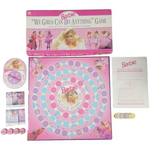 Barbie "We Girls Can Do Anything" Complete Game - Mattel 1991  - $12.20