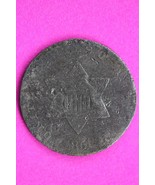 Dateless Trime 3 Three Cent Silver Dime Low Grade Smashed Exact Coin Sho... - $25.74 CAD