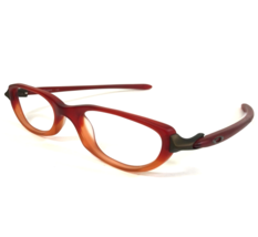 Vintage Oakley Gafas Monturas Tangent 11-598 Lava Rojo Naranja Bronce 48-18-130 - £47.87 GBP