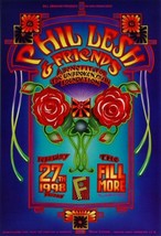 Phil Lesh Poster And Friends Fillmore Feb 1998 The Unbroken Chain Founda... - $44.81