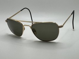 Randolph Aviation Sunglasses 23k Gold Plate 52-10-160 Excellent Condition - $178.20