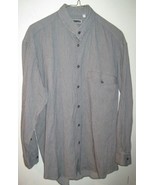 Vintage European MEN&#39;S Fashion MARCO AZZALI Long Sleeve Shirt Sz Medium - $825.22 MXN