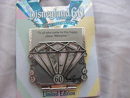 Disney Trading Pins 109996 DLR - 60th Anniversary Countdown Series - Silver - £29.22 GBP