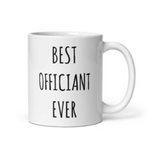 Best Officiant Ever Coffee Mug Keepsake With Sentimental Quote From Bride &amp; Groo - £15.72 GBP+