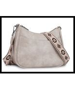 NWT Women's Aphison Tan Faux Leather Crossbody/Shoulder Bag Purse - $21.00