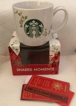 Starbucks Coffee Christmas Mug Cup 14 Oz Shared Moments 2013 Holiday New W Box - £6.29 GBP