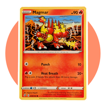 Rebel Clash Pokemon Card (XX110): Magmar 029/192 - $1.90