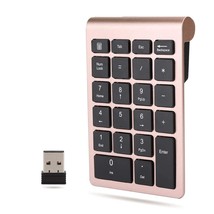 22 Keys Wireless Number Pads, Numeric Keypad Portable 2.4 Ghz Number Keyboard Fi - £25.08 GBP