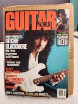 Guitar World, February 1991, Magazine Ritchie Blackmore, Angus Young Vernon Reid - £8.55 GBP