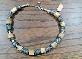 Drum Beaded Fashion Necklace - $36.00