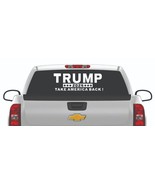 TRUMP 2024 TAKE AMERICA BACK sticker USA vinyl window decal MAGA 11&quot; x 3... - $295.85 MXN