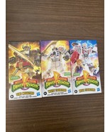 Power Ranger MEGA &amp; WHITE TIGERZORD, DINO MEGAZORD FIGURE SET OF 3 POWER... - £33.31 GBP