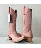 Lane SMOKESHOW Womens Cowboy Boots Sz 8.5 Pink Leather Western Cowgirl 1... - £210.60 GBP