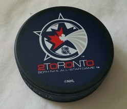 NHL &#39;00 All Star Game Toronto MC Back Practice Hockey Puck  - £27.97 GBP
