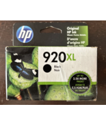 HP 920XL Black Ink Cartridge CD975AN NEW Exp 12/22 OfficeJet Printer School - $10.77