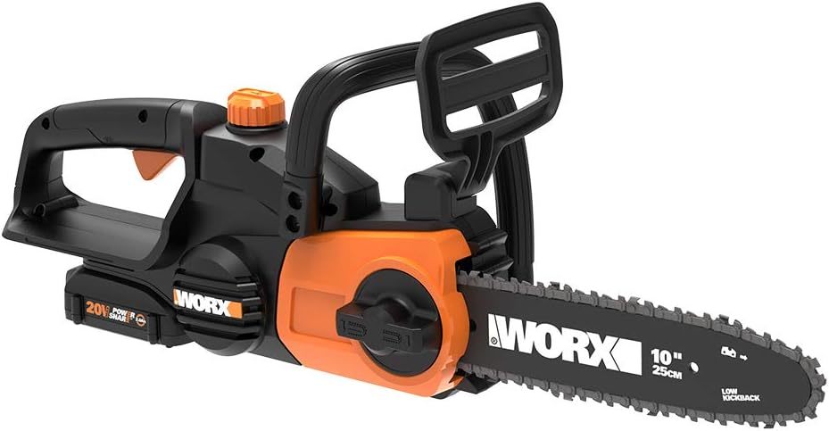 Primary image for 10" Cordless Chainsaw With Auto-Tension, Worx Wg322 20V Power Share.