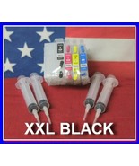 Compatible  XXL Refillable Cartridges For Epson Stylus NX530, and Stylus... - $352.53 MXN