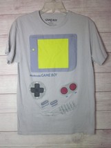 Nintendo Gameboy Gray T-shirt Medium Short Sleeve 100% Cotton - $8.99