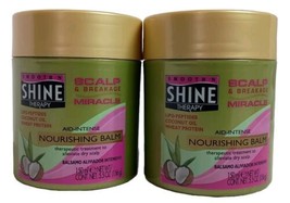 2X Smooth &#39;n Shine Scalp &amp; Breakage Miracle Nourishing Balm 5.5 Oz. Each  - £19.27 GBP