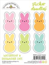 Sweet Treats Sticker Doodles. Doodlebug. Waterproof & Dishwasher Safe Stickers