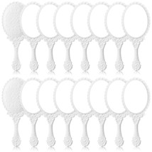 Yalikop 16 Pcs. Retro Hand Held Mirror Vintage Handheld Mirror Vanity Cute Hand - £25.43 GBP