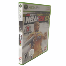 NBA 2K10 With Kobe Bryant Microsoft Xbox 360 Game Complete Wth Manual And Insert - £5.30 GBP
