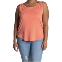 Melrose and Market Plus Size Coral Ocean Tank Top NWT New SZ 1X - $9.89
