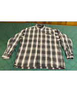 Harley Davidson Pearl Snap Flannel Long Sleeve Shirt Mens size XL Grey P... - £19.35 GBP