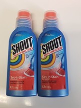 Shout Advanced Ultra Concentrated Gel Set-In Stain Scrubber 8.7 Oz - Lot of 2 - £22.15 GBP