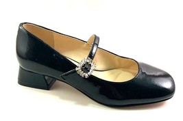 Jessica Simpson Treen Black Patent Block-Heel Mary Jane Pumps - $79.00