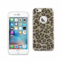 [Pack Of 2] Reiko Iphone 6/ 6S Shine Glitter Shimmer Leopard Hybrid Case In L... - £17.19 GBP