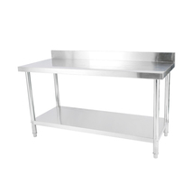 Stainless Steel Equipment Table with Undershelf 24&quot;x48&quot; Heavy Duty 1500401 - €136,99 EUR