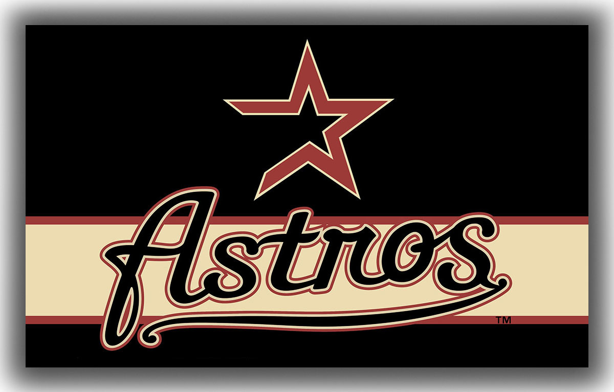 Houston Astros Team Baseball Flag 90x150cm 3x5ft Super Banner - $13.95