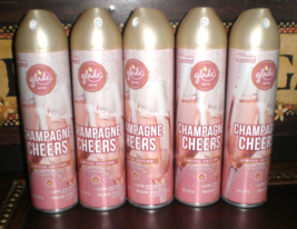 (5) Glade CHAMPAGNE CHEERS Air Freshener Room Spray - $24.52