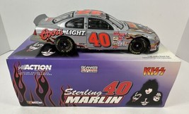 2001 Sterling Marlin #40 Coors Light Kiss 1:24 Intrepid R/T NASCAR Action Car - £31.13 GBP