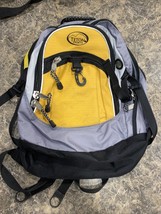 Used Teton Sports Backpack With Suspension Strap System YELLOW-BLACK - £9.45 GBP