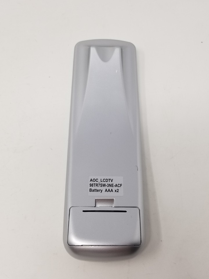 AOC 98TR7SW-3NE-ACF Remote Control For A27W221 LCD TV Or Monitor Authentic OEM Item image 2
