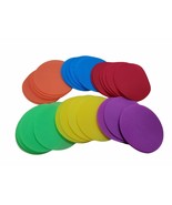 WFPLUS 36pcs Colorful Carpet Spot Markers Classroom Circles for School P... - £22.56 GBP