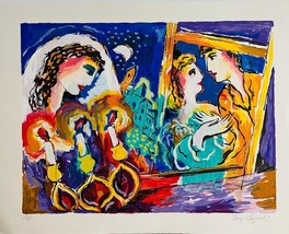 Zamy Steynovitz Bride and Groom H/S Limited Lithograph on Paper Married Love Art - £190.73 GBP