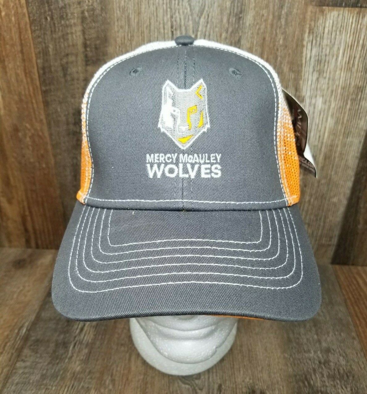 Mercy WcCauley Wolves Baseball Cap Hat T5 - $7.17