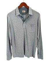 Faherty Laguna Stripe Cotton Blend Button-Up Shirt Size Med - $721.58 MXN