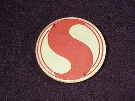 Vintage Safeway Grocery Store Old S Logo  Pinback Button, Pin - £7.04 GBP