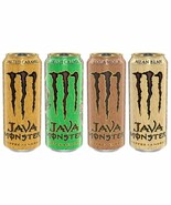 Java Monster Coffee Energy Drinks 12 Packs 15 Fl Oz Cans - $61.01 CAD