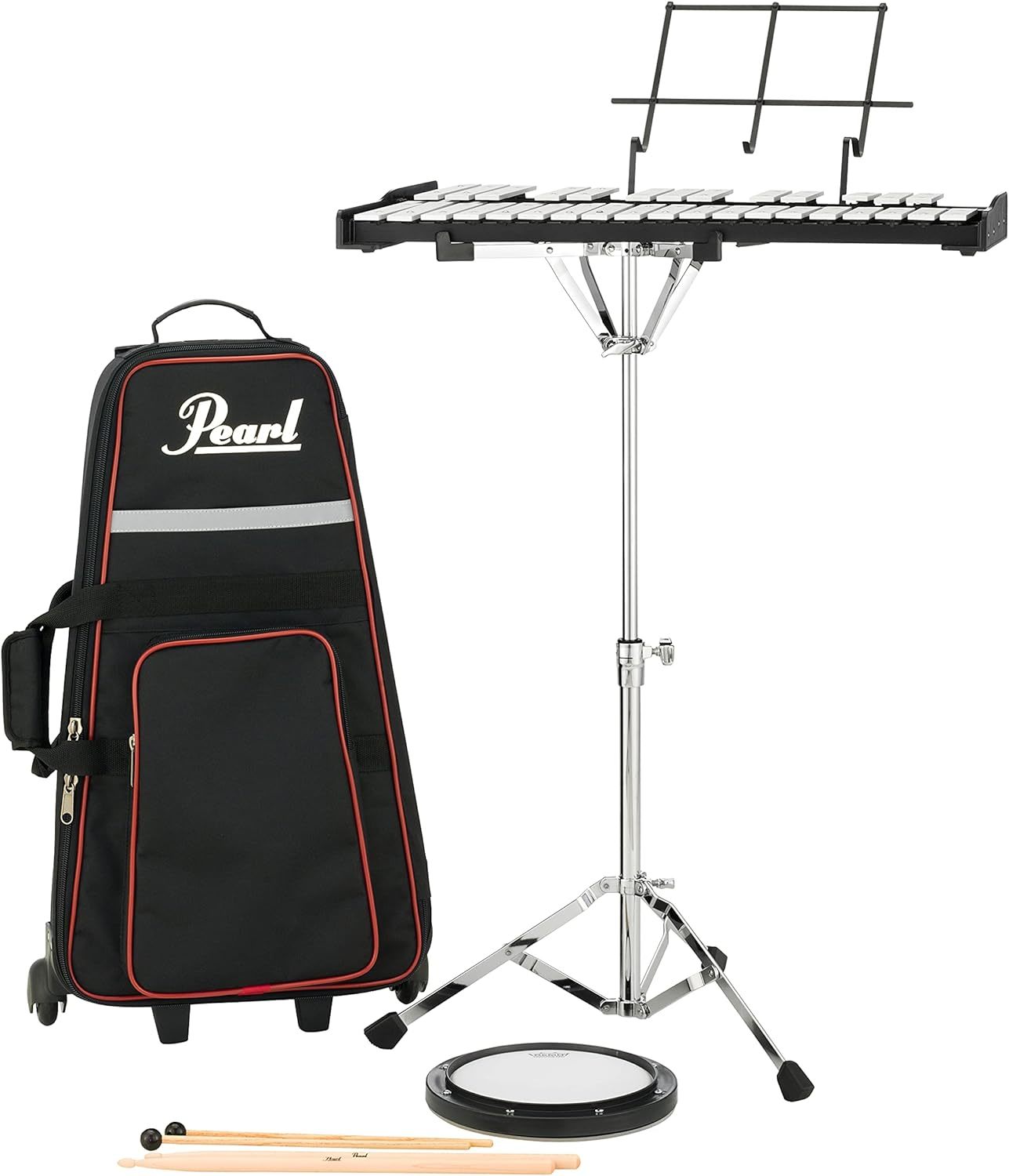 Pearl 32 Note Glockenspiel Bell Kit Student Educational Percussion Kit