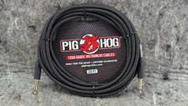 NEW Pig Hog Vintage Serie Instrumentenkabel, Black Woven, 6m/20ft, 6.35 ... - $30.82 CAD