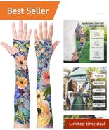 Women's Protective Arm Sleeves - Thorn-Proof & Cooling for Outdoor Activities