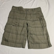 Columbia Shorts, Mens Size 34W Brown Bermuda, Pockets Omni-wick - $14.40