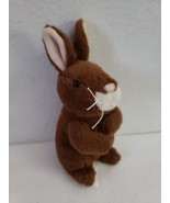 Ganz Lil Cottonballs Bunny Rabbit HE9625 Plush Stuffed Animal Dark Brown... - £19.47 GBP