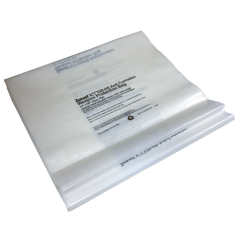 Zerust Multipurpose VCI Poly Bag - Plain End Closure - 14&quot; x 50&quot; - Pack ... - $10.29