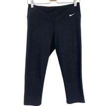 Nike Leggings Medium Black Capri Legend 2.0 Tight Fit Training athletic pants  - £13.30 GBP